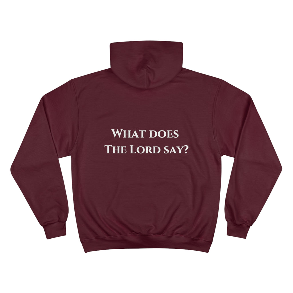 Decree & Declare Hoodie (Burgundy)