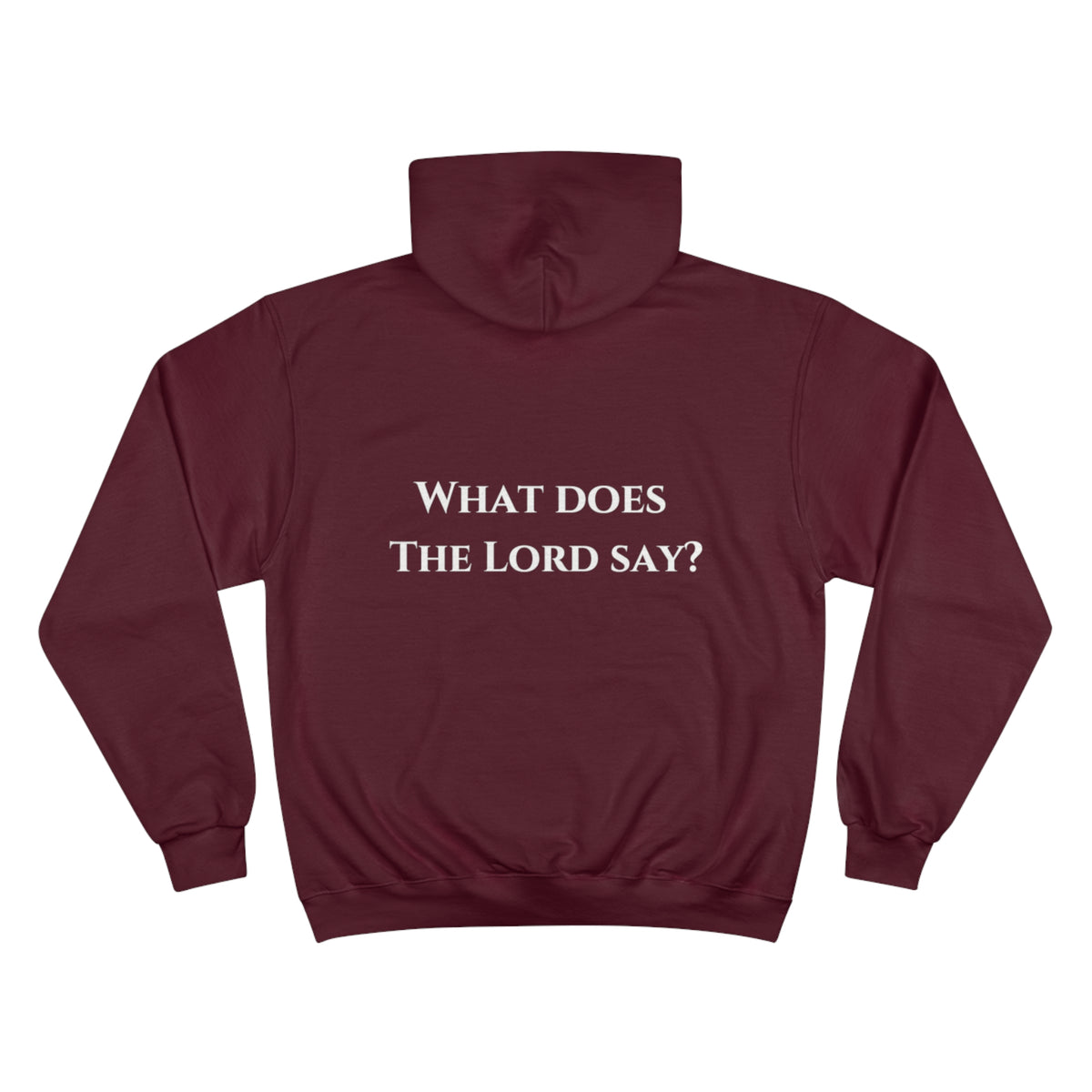 Decree & Declare Hoodie (Burgundy)
