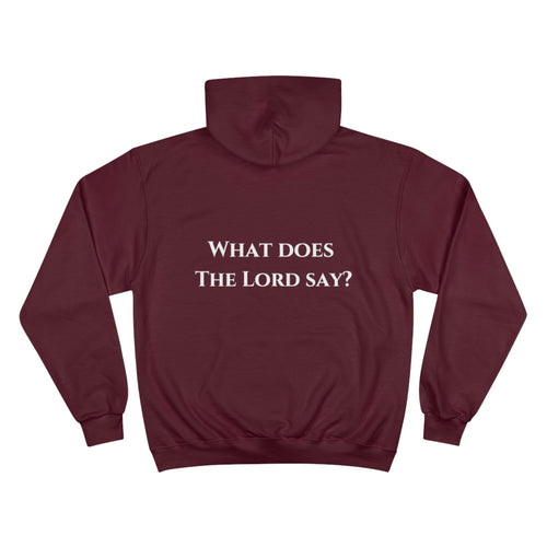 Decree & Declare Hoodie (Burgundy)
