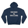 Decree & Declare Hoodie (Navy)